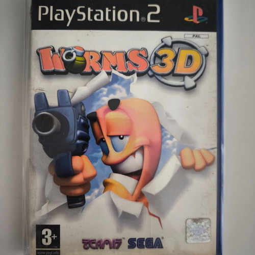 Worms 3D PS2 game for PlayStation 2 used
