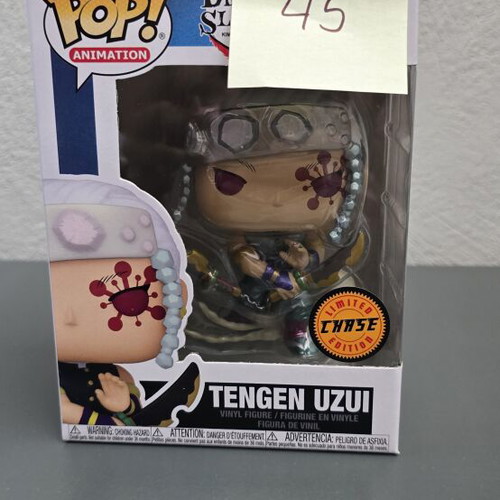 Uzui Tengen Chase Funko Pop vinyl figure like new