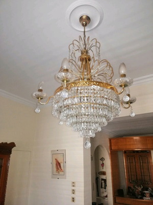 Chandeliers like new, set of 2 pieces