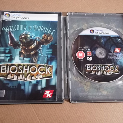 Bioshock Steelbook edition for PC, like new