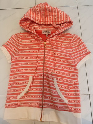 Juicy Couture short-sleeve jacket like new, coral, size M/S