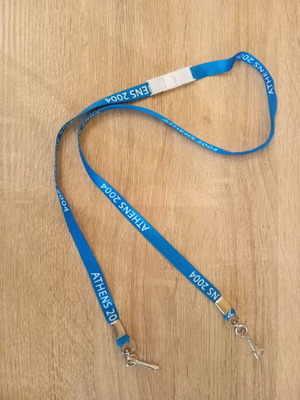 Lanyard Athens 2004 συλλεκτικό καινούριο αχρησιμοποίητο