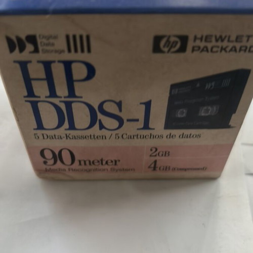 HP DDS-1 data cartridges, pack of 4