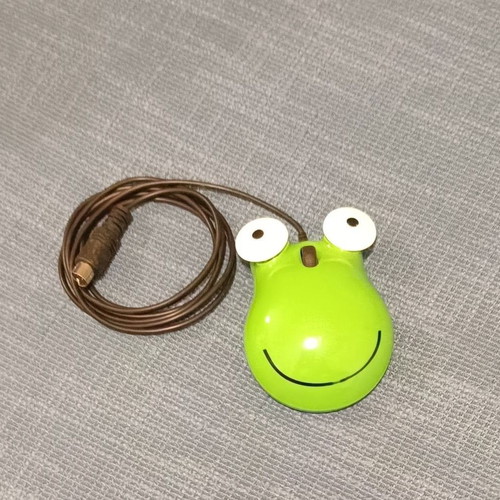 Vintage PC ball PS2 mouse Animal Friends used with two buttons and scroll wheel functional