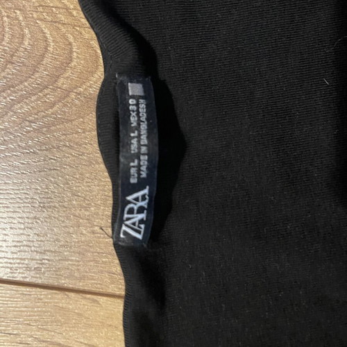 Zara maxi dress size L like new, black, stretchy fit