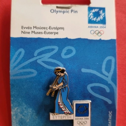 Olympic pins Athens 2004 Muses new, set of 9
