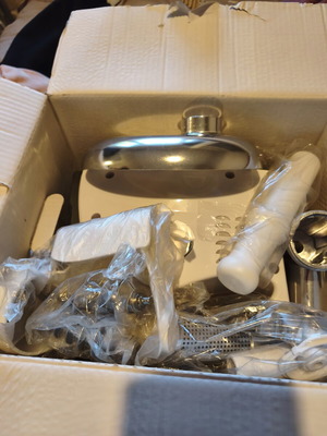 Meat Grinder like new with manual and accessories