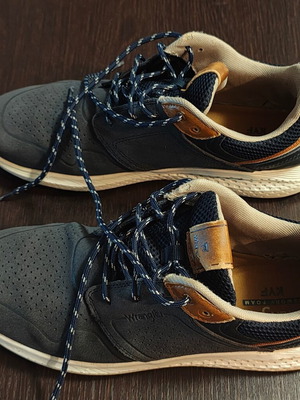 Wrangler sneakers blue and brown, size 44