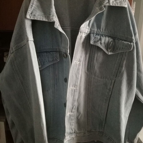 Jean jacket size XL like new, blue