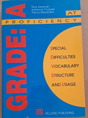 Grade A at Proficiency English Vocabulary and Grammar Book, Hellenic Publishing