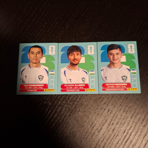 Uzbekistan Players FIFA World Cup 2026 stickers new