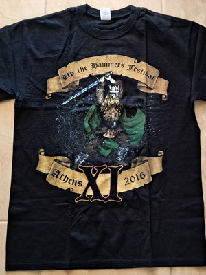 T-Shirt Up The Hammers XI 2016 Small, like new, black