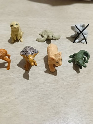 Kinder Natoons animal figures set new