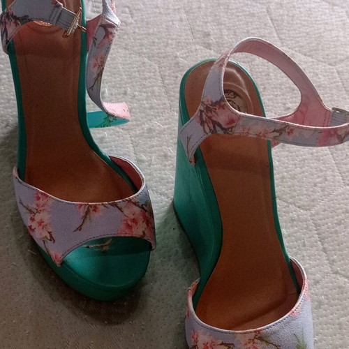 Axel platforms like new, multicolored, size 39