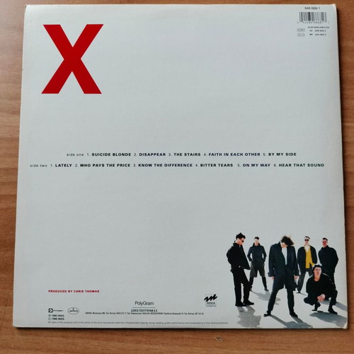 In XS vinyl record in excellent condition