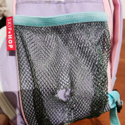Skip Hop Zoo Narwhal Kids Backpack with Lunch Box used