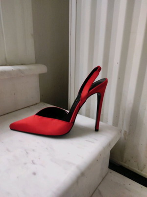 Envie Shoes red pumps size 40 new