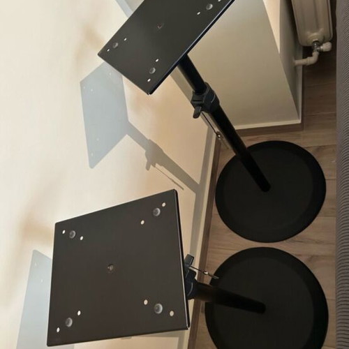 Adjustable Heavy Speaker Stands like new