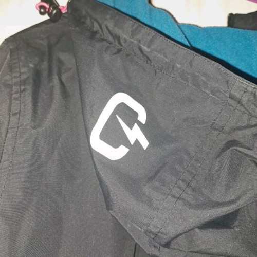 Emerson unisex jacket size S like new, black-blue