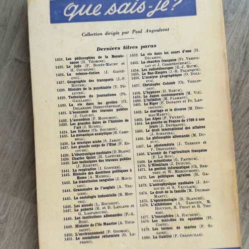 La Philosophie Chinoise by Max Kaltenmark used, French language book
