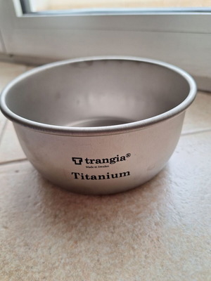 Trangia 1-liter titanium pot like new