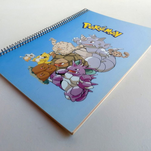 Pokemon 1998 Series 1 school notebook new