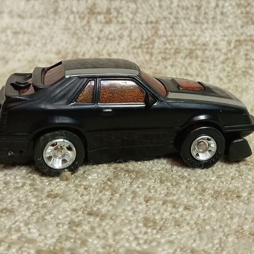 El Greco Hasbro Playskool Ford Mustang Black Vintage 1984 Toy Car New with Box