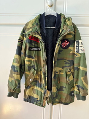 Zara jacket used with removable inner size 128 cm