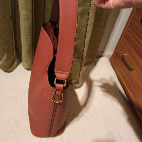 Asos shopper used oversized structured bag with contrast detail