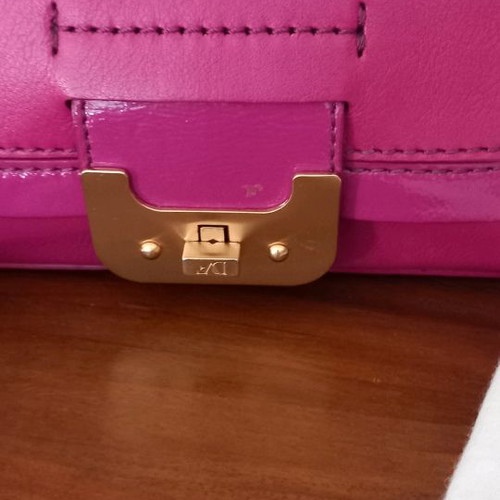 DVF leather bag beautiful