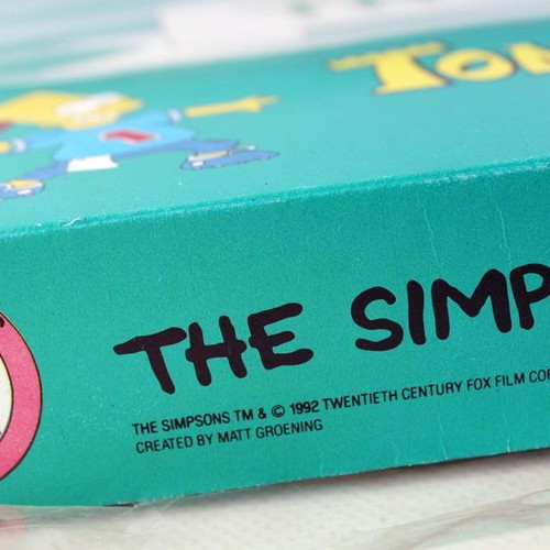 Vintage 1992 The Simpsons Tombola Bingo Board Game sealed