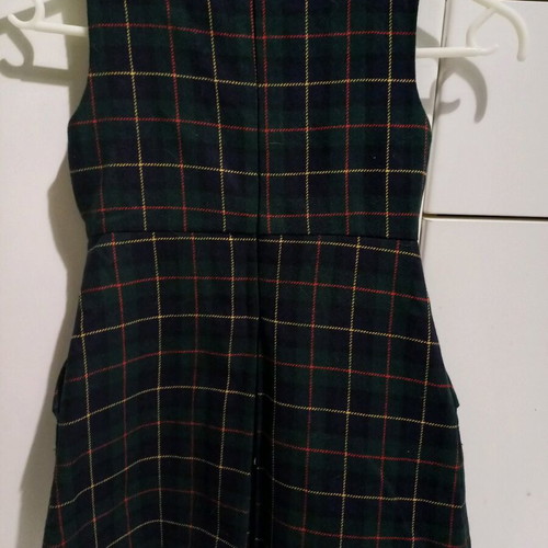 Dark blue winter dress for 4-year-old girl like new