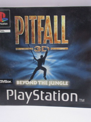 Pitfall 3D PS1 pal used, only manual included