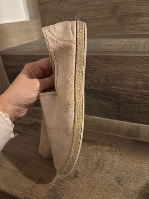 Espadrilles No38 in very good condition, beige