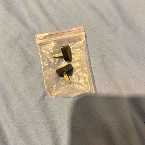 Heel pads for pumps screw-in new, plastic bottom