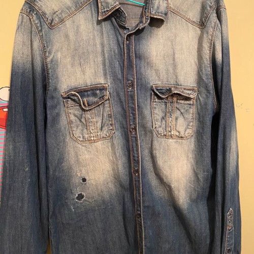 Jean shirt Antony Morato like new, blue, size L