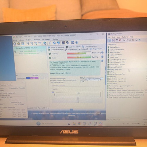 Asus X555LD laptop like new with Core i5, 8GB RAM, NVIDIA, SSD