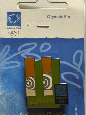 Olympic Pin Athens 2004 Day of the Games new, official licensed product