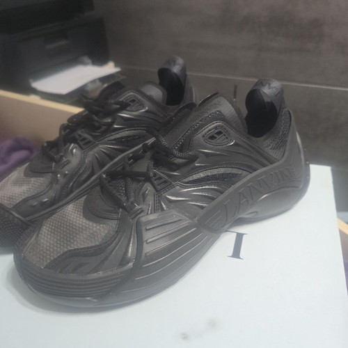 Lanvin Flash-X sneakers size 43, black