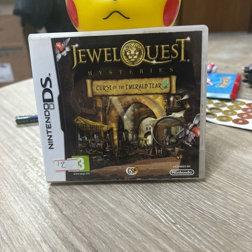 Jewel Quest Curse of the Emerald used for Nintendo DS