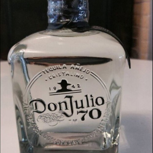 Don Julio 70 Añejo Cristalino 70th Anniversary sealed bottle