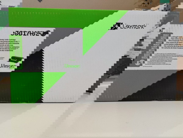 Lexmark Γνήσιο Toner Μαύρο High Yield για 15.000 Σελίδων (58D2HOE)