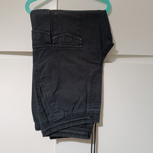 Cargo pants black Pull & Bear size 32 like new