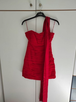 Rita Pateroni dress used, red, size XS
