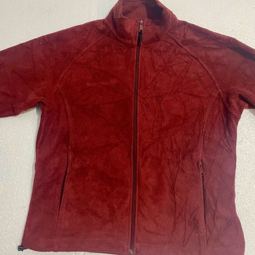 Columbia Titanium fleece jacket burgundy like new, size XL