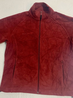 Columbia Titanium fleece jacket burgundy like new, size XL