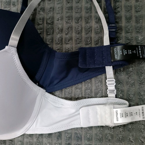 Esmara bra set new 2 pieces 80B gray and blue