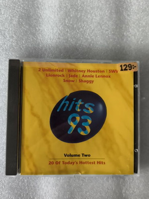 Hits 93 Volume Two CD like new, rock