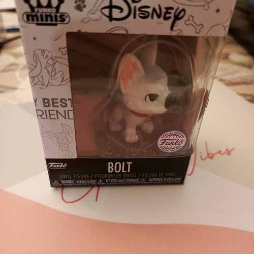 Funko Minis Disney Bolt Vinyl Figure Special Edition new in box