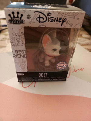 Funko Minis Disney Bolt Vinyl Figure Special Edition new in box